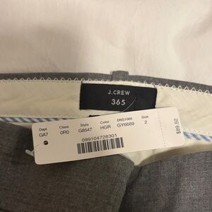 J. Crew 365 Heather Gray pants NWT
